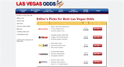 Desktop Screenshot of lasvegasodds.com